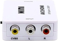 Mini Composite AV RCA to HDMI Video Converter Adapter Full HD 720/1080p UP Scaler AV2HDMI for HDTV Standard TV Converter