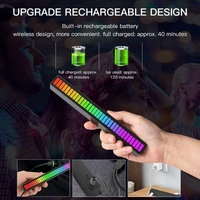 Music Rhythm Light 16, 32 LED RGB Sound Music Lamp APP Control LED Lamp Music Lights Bar