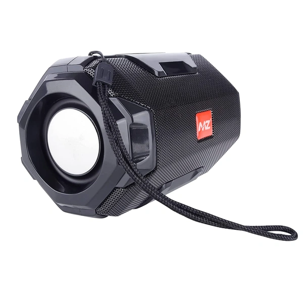 MZ 206 (Portable Bluetooth Speaker) Dynamic Thunder Sound with High Bass, Mobile Stand, Built-in Torch 10 W Bluetooth Speaker (Stereo Channel) Multicolored