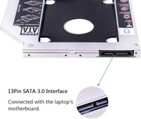 New Internal 2Nd Hdd Ssd Caddy For Apple Imac Core 2 Duo Size - 9.5Mm