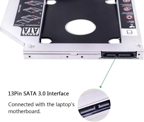 New Internal 2Nd Hdd Ssd Caddy For Apple Imac Core 2 Duo Size - 9.5Mm