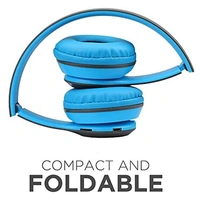 P47 Bluetooth Portable Sports Wireless Headphones With Microphone, Stereo Fm,Memory Card Support - White