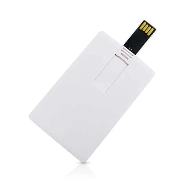 Plain USB Credit Card Type Pen Drive - 32gb