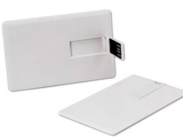 Plain USB Credit Card Type Pen Drive - 32gb