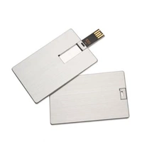 Plain USB Credit Card Type Pen Drive - 32gb