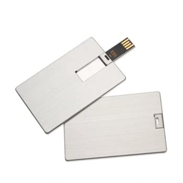Plain USB Credit Card Type Pen Drive - 32gb
