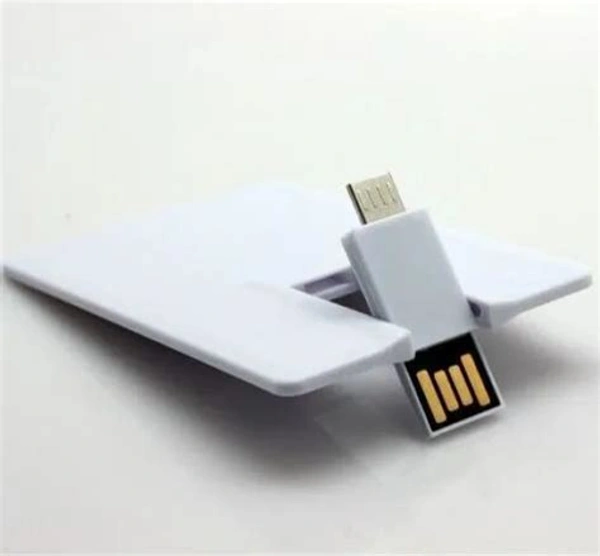 Plain USB Credit Card Type Pen Drive - 32gb