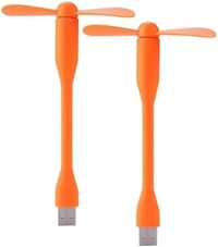 Portable Mini USB Dragon Fan with 2 Leaf  Poratble USB LED Mini Light Connect with Laptop, Smartphone, Powerbank, USB Adapter/Hub (Multicolour) (

Pack Of 4 )