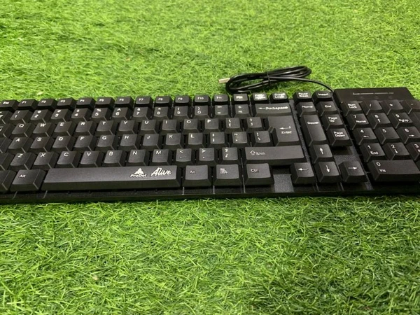 PRODOT Alive Wired USB  Keyboard (Black) - Black