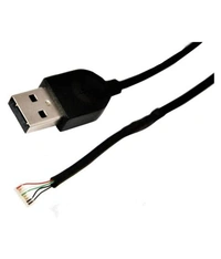 Quality Assured USB 2.0 morpho cable, morpho device cable for Mso 1300 E3/E2/E Biometric Finger Print Scanner morpho USB cable (Black)