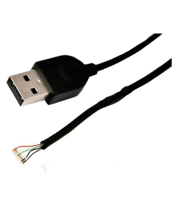 Quality Assured USB 2.0 morpho cable, morpho device cable for Mso 1300 E3/E2/E Biometric Finger Print Scanner morpho USB cable (Black)