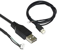 Quality Assured USB 2.0 morpho cable, morpho device cable for Mso 1300 E3/E2/E Biometric Finger Print Scanner morpho USB cable (Black)