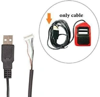 Quality Assured USB 2.0 morpho cable, morpho device cable for Mso 1300 E3/E2/E Biometric Finger Print Scanner morpho USB cable (Black)