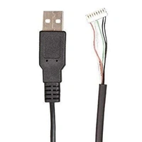 Quality Assured USB 2.0 morpho cable, morpho device cable for Mso 1300 E3/E2/E Biometric Finger Print Scanner morpho USB cable (Black)