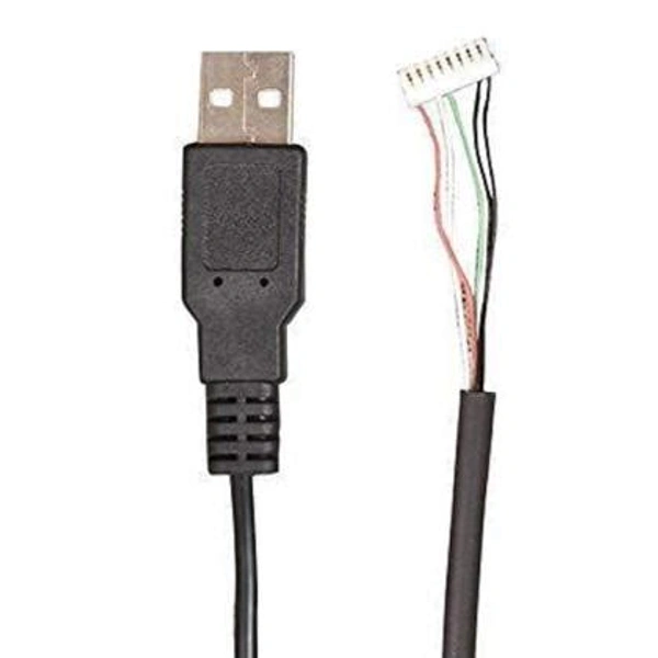 Quality Assured USB 2.0 morpho cable, morpho device cable for Mso 1300 E3/E2/E Biometric Finger Print Scanner morpho USB cable (Black)