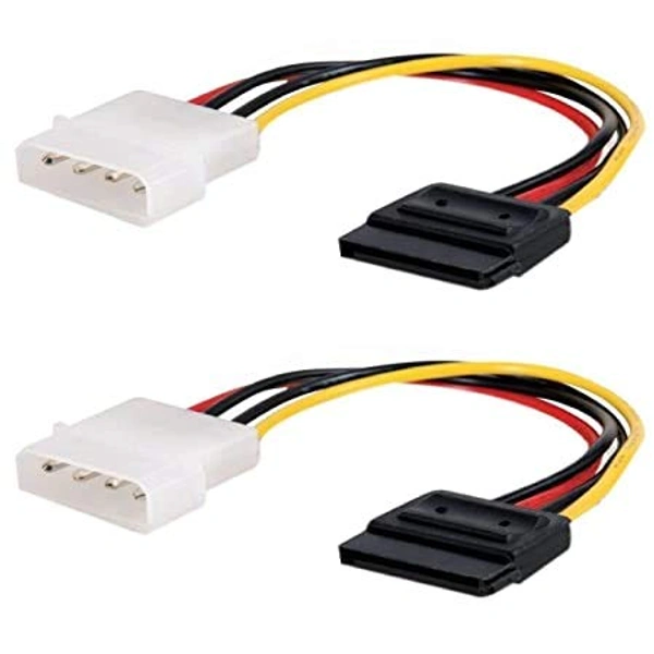 Sata Power Cable Universal (Pack Of 2)