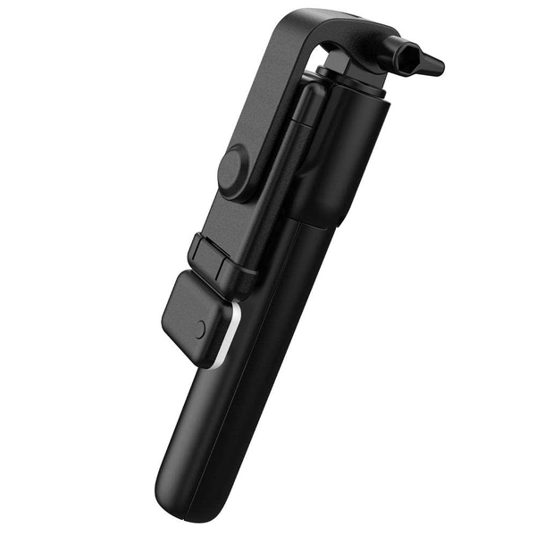 Selfie Stick, Extendable Selfie Stick with Wireless Remote and Tripod Stand, Portable, Lightweight, Compatible with All Smartphone and Mobile (Black Color)
