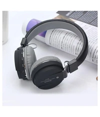 Sh12 Wireless Bluetooth Over The Ear Headphone With Mic - Red