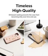 Silicone Compatible with iPhone Case Cover Light weight Flexible Scratch Resistant Soft Microfiber Back Cover - iphone13, Black