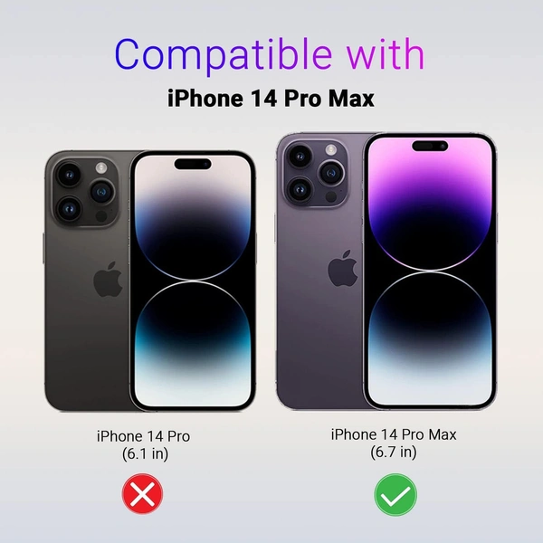 Silicone Soft Back Cover Case for Apple iPhone 14 Pro Max (6.7 inch)