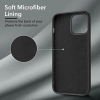 Silicone Soft Back Cover Case for Apple iPhone 14 Pro Max (6.7 inch)