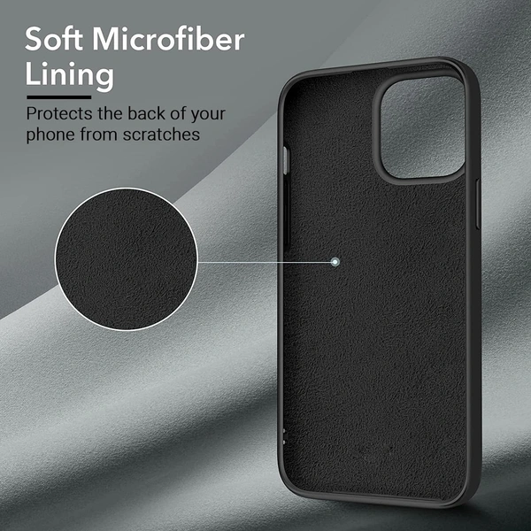 Silicone Soft Back Cover Case for Apple iPhone 14 Pro Max (6.7 inch)