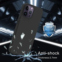 Silicone Soft Back Cover Case for Apple iPhone 14 Pro Max (6.7 inch)