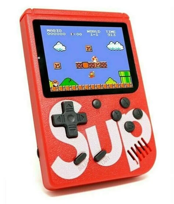 Sup Game Portable Video Game Box with Mario, Super Mario, Dr Mario, Contra, Turtles, and Other 400 Games with Battery Included (Random Colour)