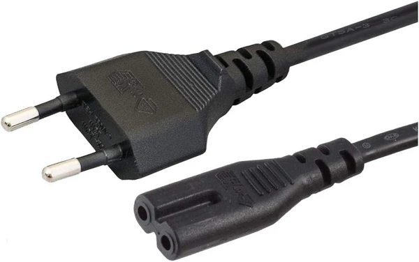 Two Pin Power Cable 1.5Mtr - 1.5M