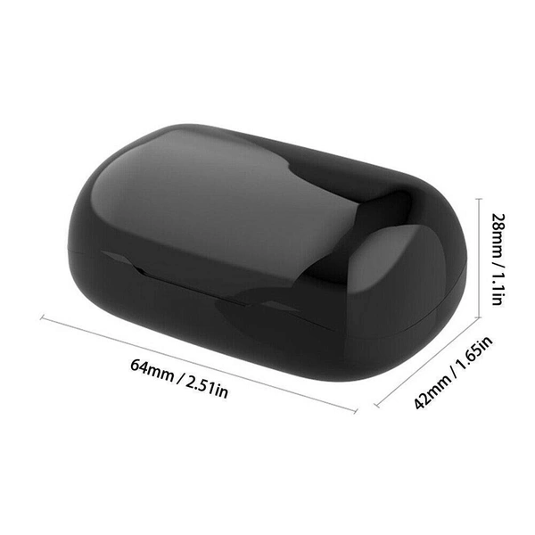 TWS L21 Wireless In Ear Earbuds 300mah Battery,Bluetooth 5.0,Easy Button Control,Total Playback One time 4 Hrs Play time,Attractive Design Black