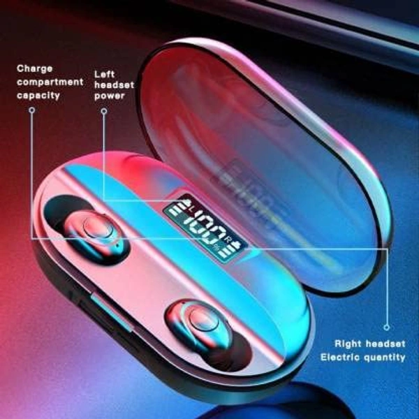 TWS Wireless Headset mobile power bank T2