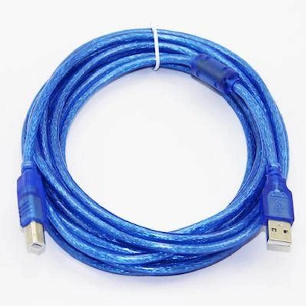 Usb 2.0 printer cable Blue 5mtr