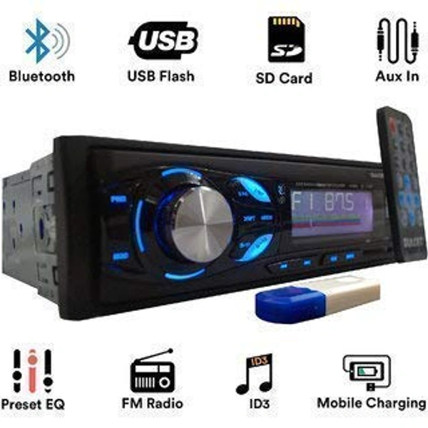 USB Bluetooth Dongle Car Bluetooth 4.0 USB Music with mic Audio Receiver Wireless Bluetooth Audio Music Adapter Car Wireless Hands-Free Dongle Kit for Speaker, USB Bluetooth