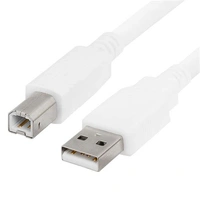 USB Printer Cable USB 2.0 5mtr white