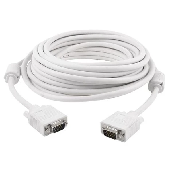 Vga Cable White - 1.5Mtr