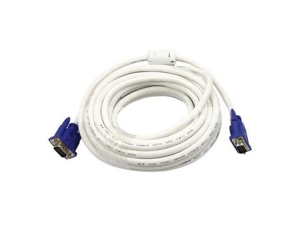 Vga Cable White - 3Mtr