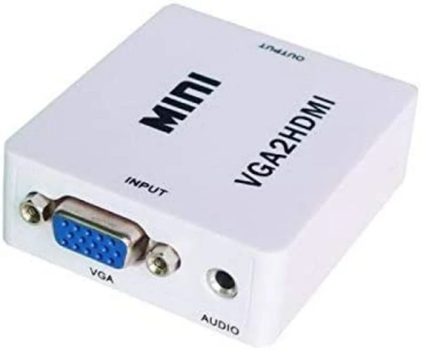 Vga to Hdmi Converter With 1080P Audio Adapter For Notebook Pc Kit