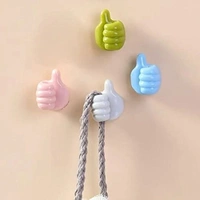 Wall Mounted Multipurpose Silicon Thumb Cable Clip Holder Hand Hook Up Thumb Shape Cable Organizer 

(Pack Of 10 Pc)