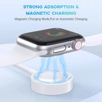 Watch Charger Compatible with Apple Watch Charger, Magnetic Charging Cable for iWatch Series 8/7/6/SE/5/4/3/2,Portable Wireless Charger with USB Charging Cord (3.3ft / 1m / White)