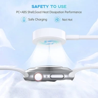 Watch Charger Compatible with Apple Watch Charger, Magnetic Charging Cable for iWatch Series 8/7/6/SE/5/4/3/2,Portable Wireless Charger with USB Charging Cord (3.3ft / 1m / White)