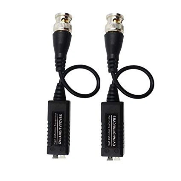 Wholemonkey Varified Single Port HD Analog Video Passive UTP Balun With High Difinition Transmitter 1 Pair