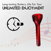 Wireless Bluetooth Karaoke Microphone, Portable Handheld karaoke Mic Speaker Machine Birthday Home Party for Android