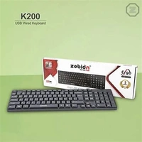 zebion k200 USB Wired Keyboard Plug and Play The Standard Keyboard