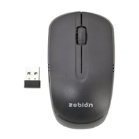 Zebion Wonder wireless Mouse, with 4G wireless technology, extra smooth gliding, has Nano Receiver with upto 10M range, 8G Acceleration Sensor, Automatic Sleep State, Supports All Win OS, 1YR Warranty
