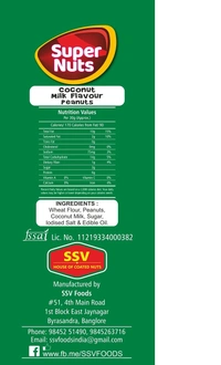 SSV SUPER NUTS | Bangalore Famous |Healthy Peanuts | Rich In Protein |Hot n Spicy & Onion | Pack of 4 | 90 Gms Each Pack  - 