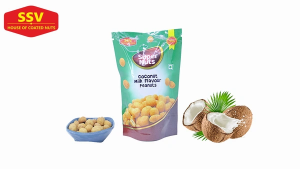 SSV SUPER NUTS | Bangalore Famous |Healthy Peanuts | Rich In Protein | All Flavors  - Pack Of 4 | 90 Gms Each Pack, 360 Gms