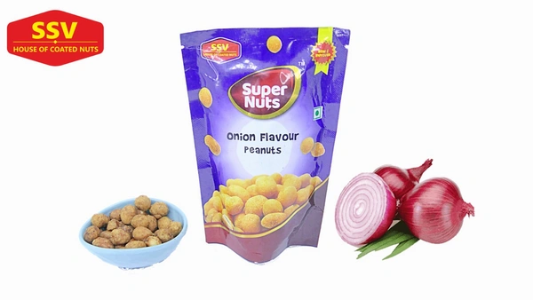 SSV SUPER NUTS | Bangalore Famous |Healthy Peanuts | Rich In Protein | All Flavors  - Pack Of 4 | 90 Gms Each Pack, 360 Gms