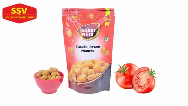 SSV SUPER NUTS | Bangalore Famous |Healthy Peanuts | Rich In Protein | All Flavors  - Pack Of 4 | 90 Gms Each Pack, 360 Gms