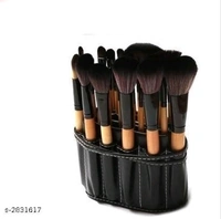 Organic India Make Up Brush Kit With Free Leather Kit