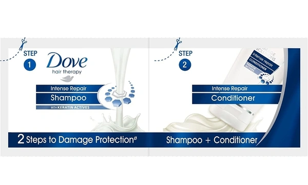 Dove - Shapoo + Conditioner (2 Packets)